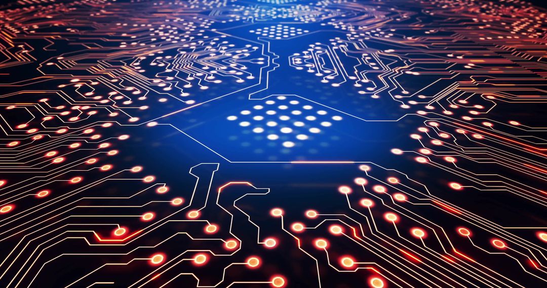 Digital Circuit Board Network Connections