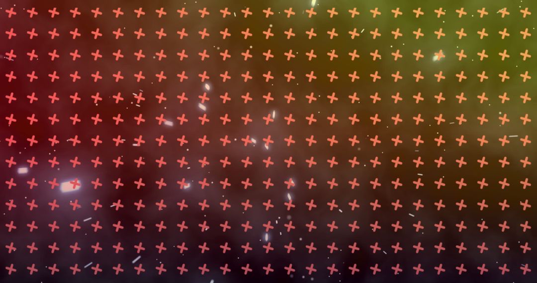 Colorful Abstract Background with Cross Patterns and Light Effects