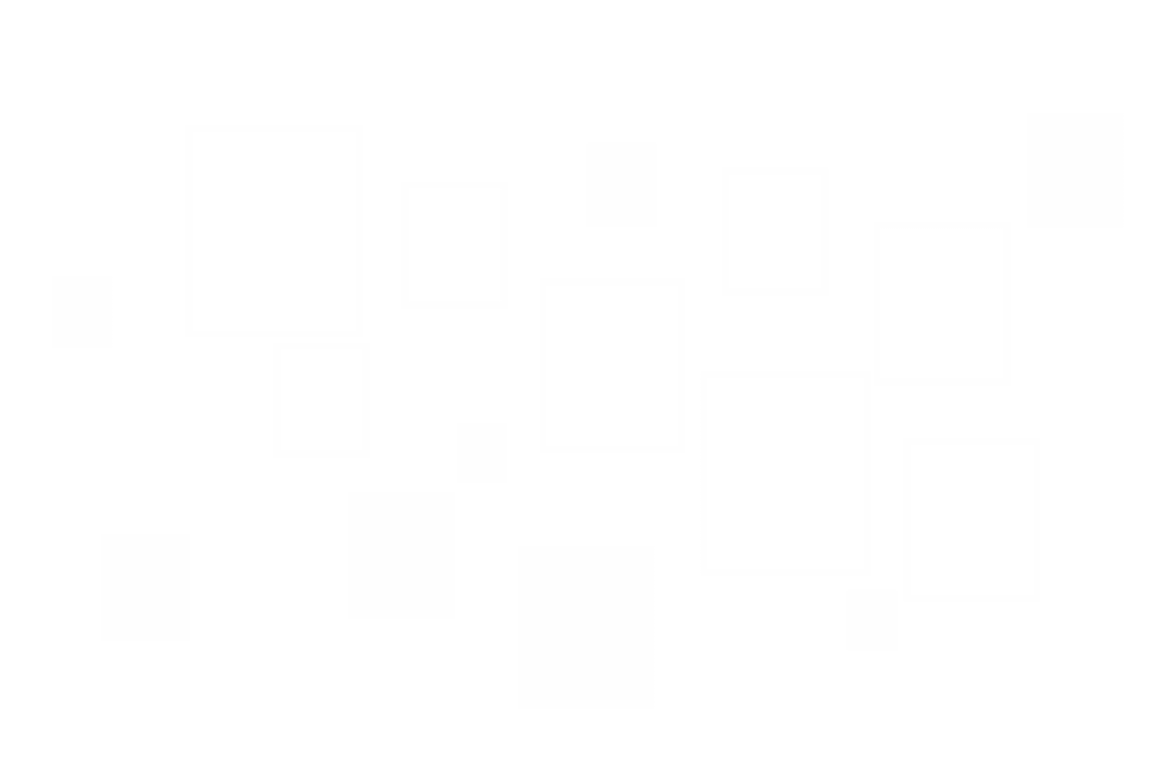 Abstract White Squares Pattern on Transparent Background Illustration