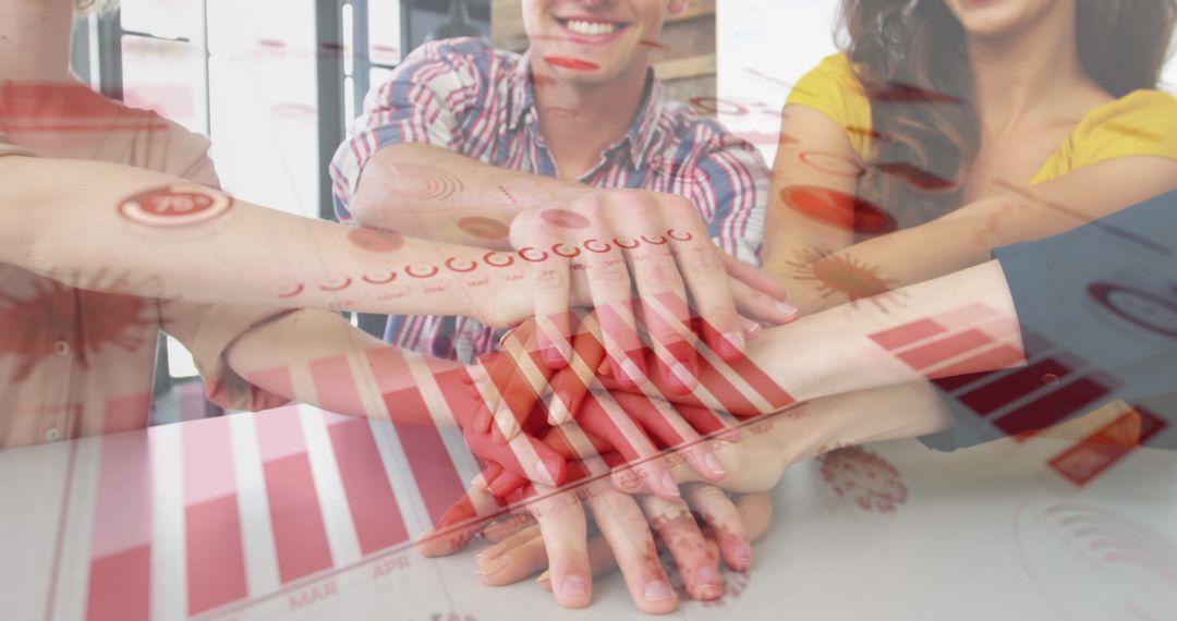 Teamwork and Technology Overlay with COVID-19 Elements