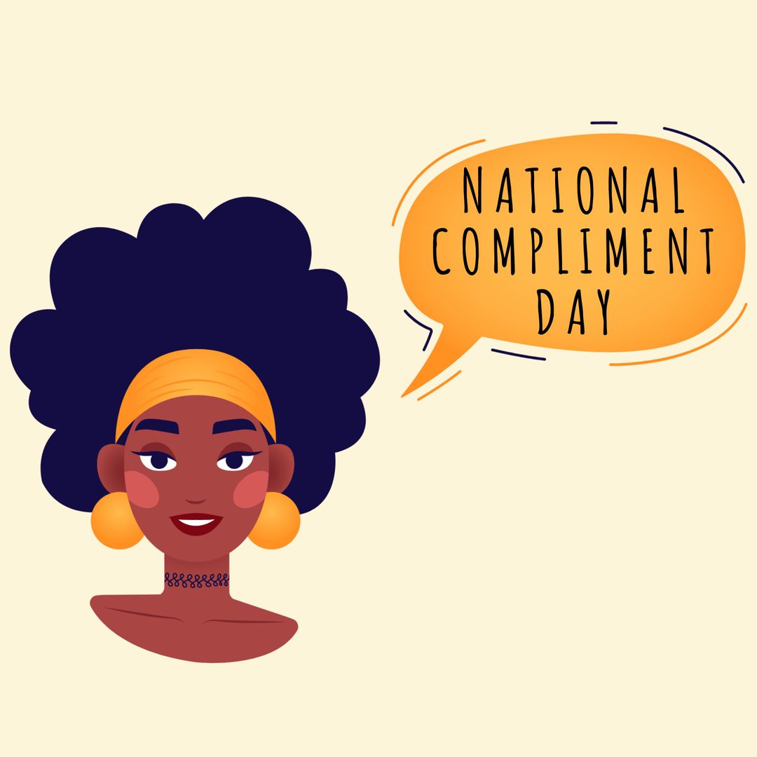 Illustration Celebrating National Compliment Day