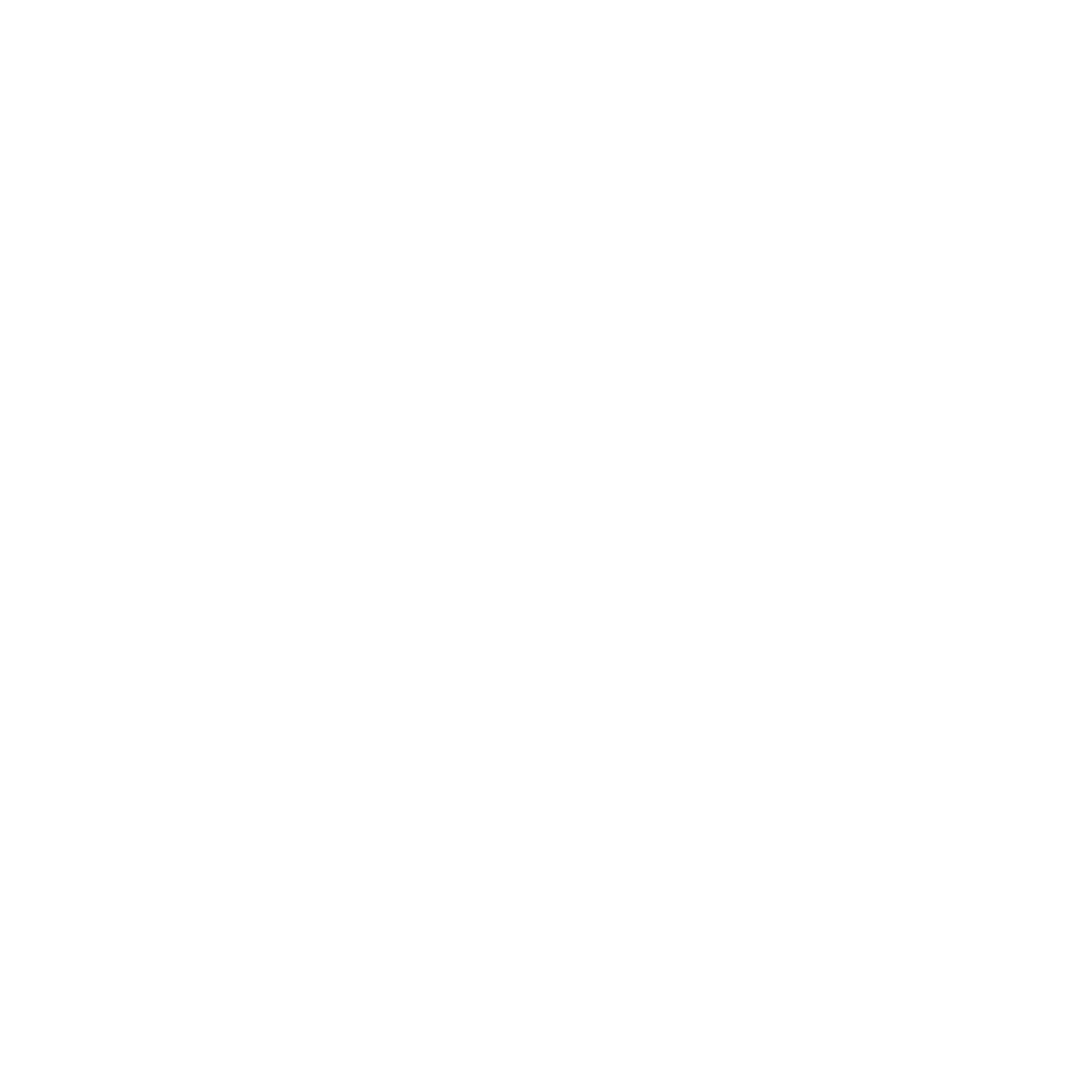 White Transparent Star Symbol on Clear Background