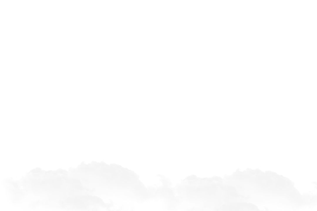 Transparent Vector Illustration of White Clouds