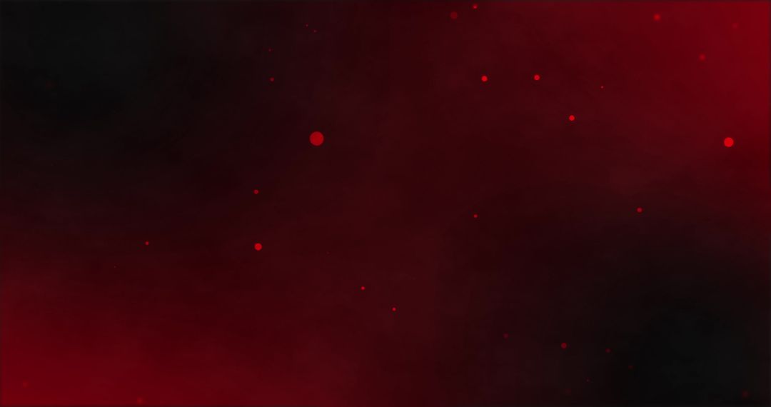 Dynamic Red Light Movements over Dark Smoky Background