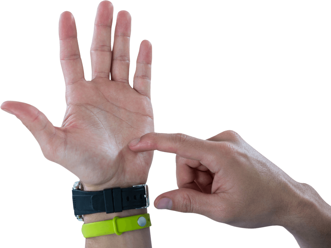 Transparent Hands Using Invisible Smartphone for Interaction