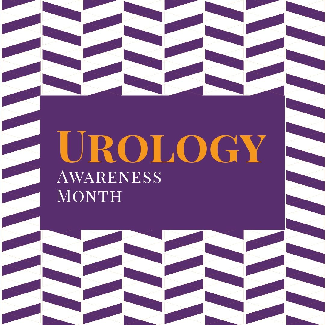 Urology Awareness Month Banner with Geometric Purple Design - Download Free Stock Templates Pikwizard.com