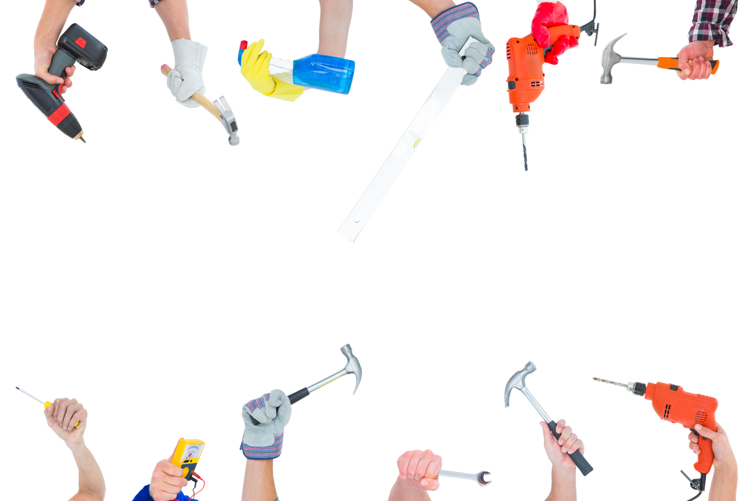 Hand Tools Assortment Transparent Background Construction Repair Maintenance - Download Free Stock Images Pikwizard.com