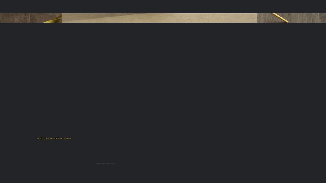 Innovative Digital Social Media Survival Guide Background