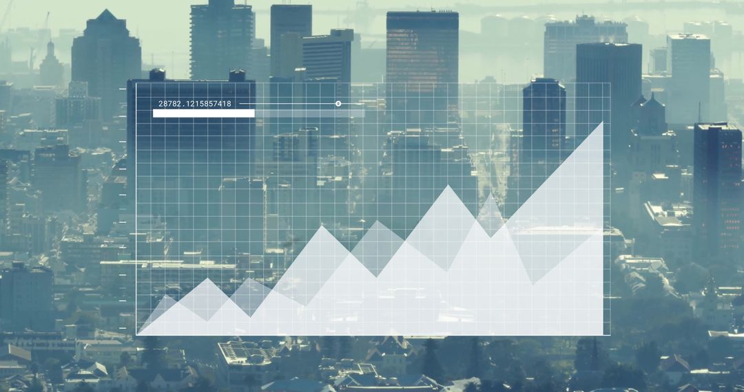 Financial Graph Projection Over Urban Skyline