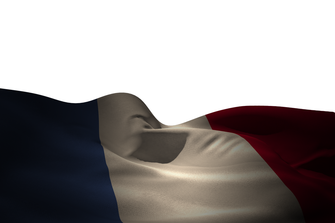 Transparent Waving French Flag Illustration - Download Free Stock Images Pikwizard.com