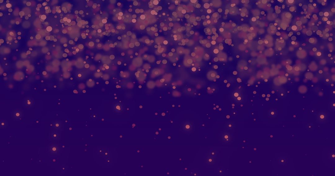 Mesmerizing Light Spots on Deep Blue Background