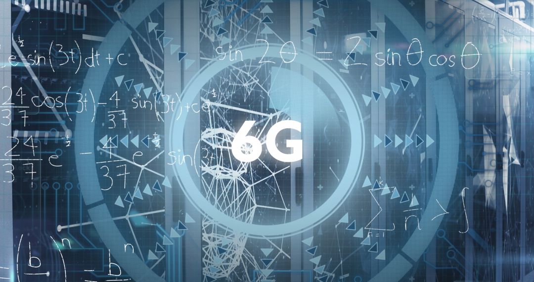 Innovative 6G Concept with Data Visualization in Server Room