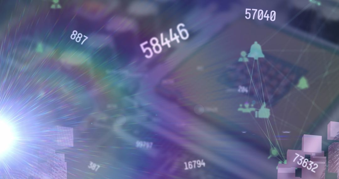 Digital Network Data Flow on Modern Server Interface