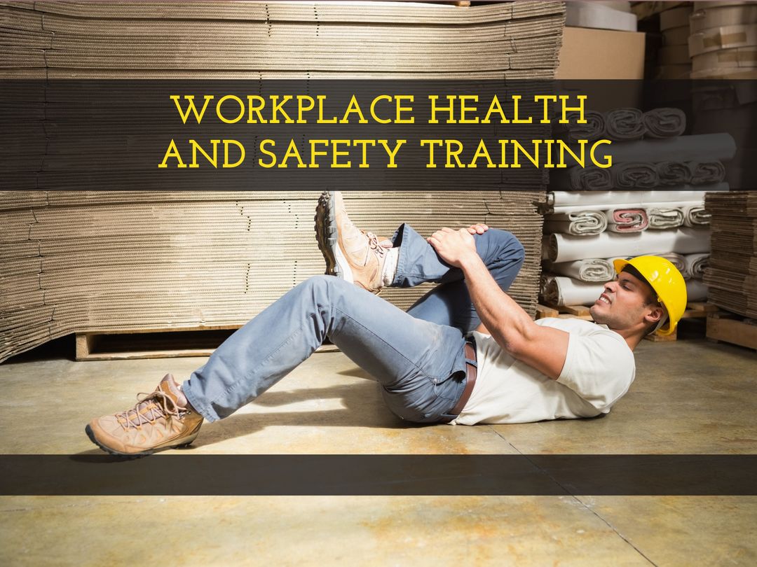 Worker Simulating Injury Highlighting Workplace Safety Importance
