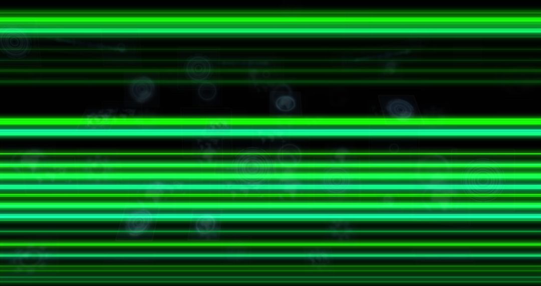 Abstract Green Digital Light Trails Concept