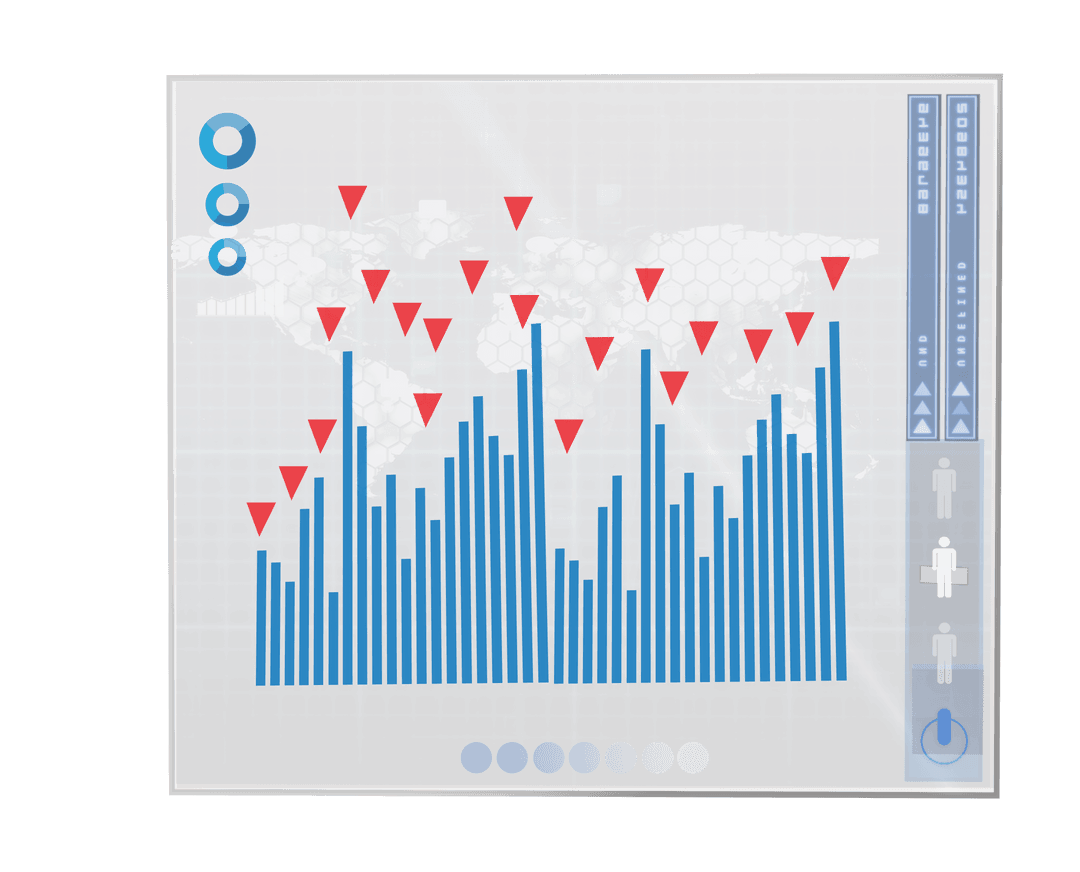 Transparent World Map Dashboard with Data Visualizations - Download Free Stock Images Pikwizard.com