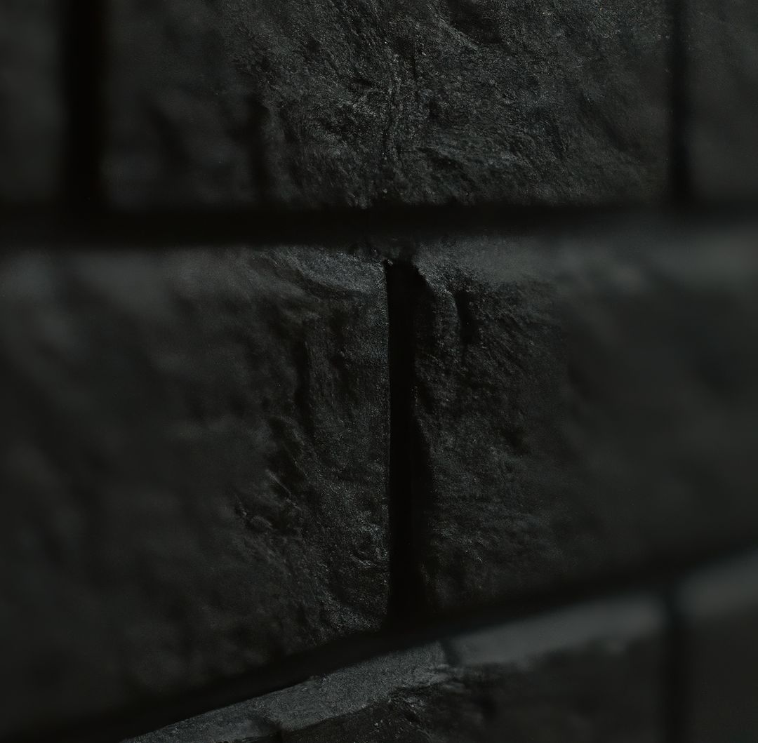 Close up of black brick walls created using generative ai technology - Free Images, Stock Photos and Pictures on Pikwizard.com