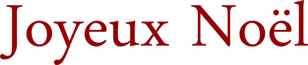 Transparent Joyeux Noël Claret Christmas Text Design