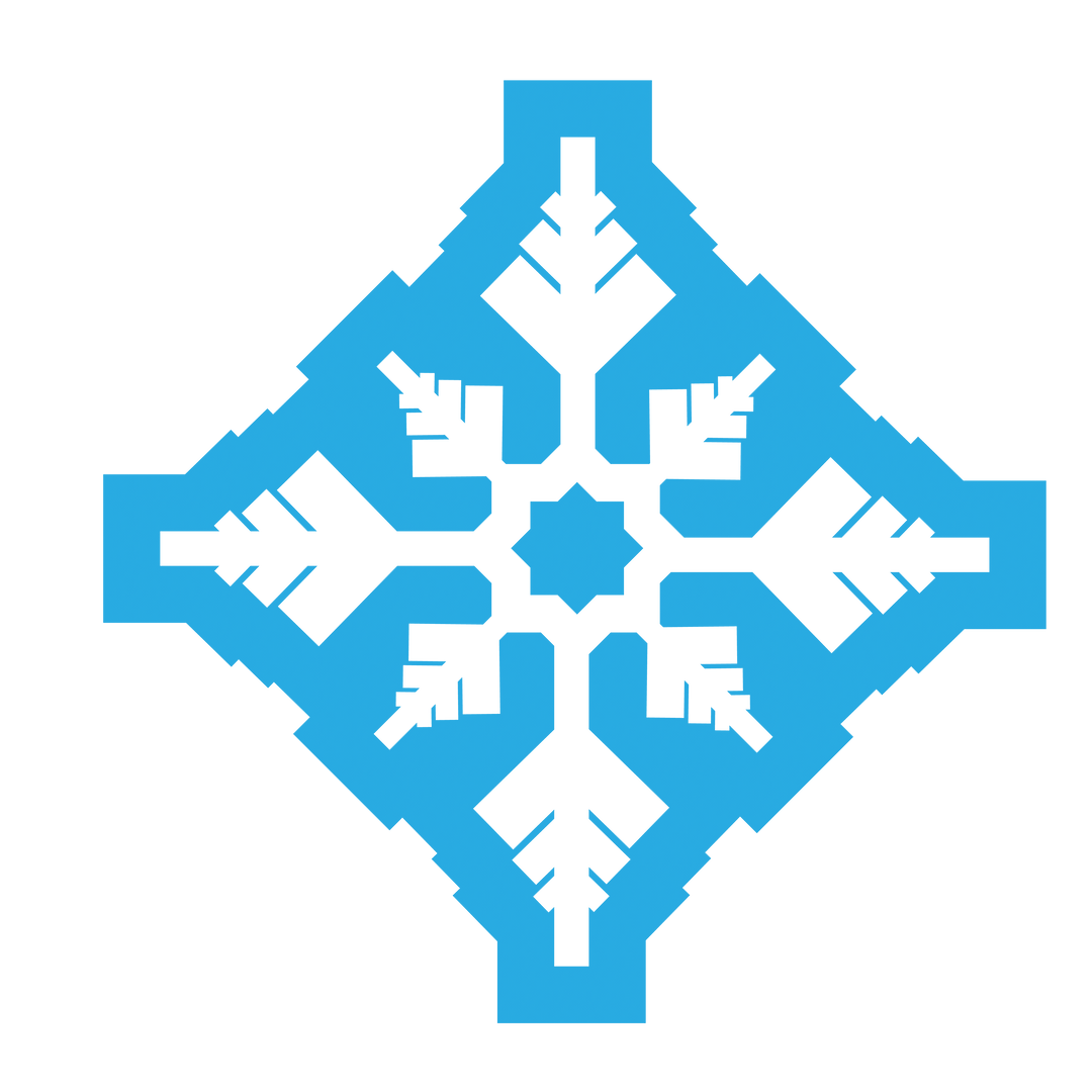 Delicate Transparent Digital Blue Snowflake Design Isolated on Black Background - Download Free Stock Images Pikwizard.com