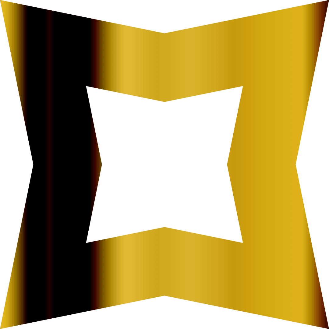 Transparent Golden Square Frame with Gradient Design Element - Download Free Stock Images Pikwizard.com