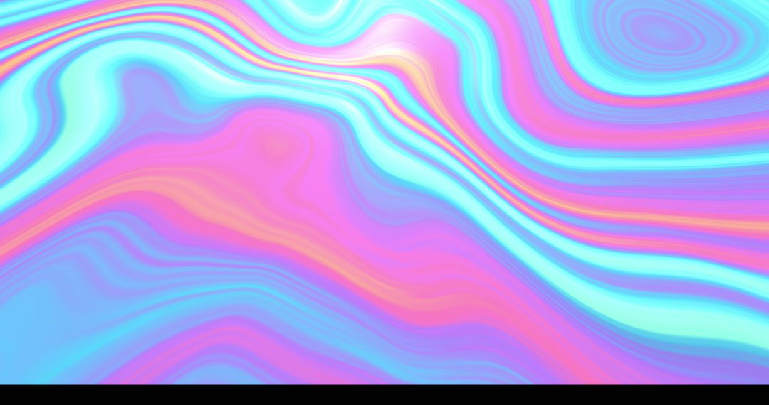 Abstract Liquid Purple and Blue Flowing Pattern
