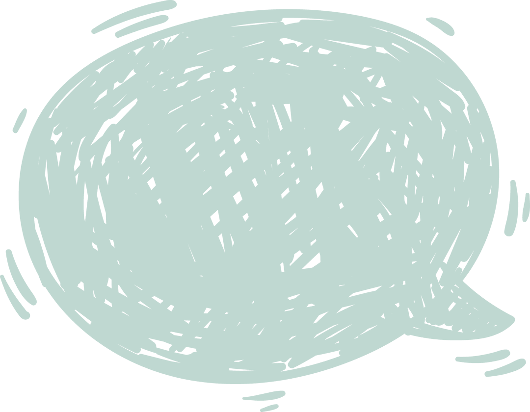 Transparent Speech Bubble Isolated Message on Blank Background