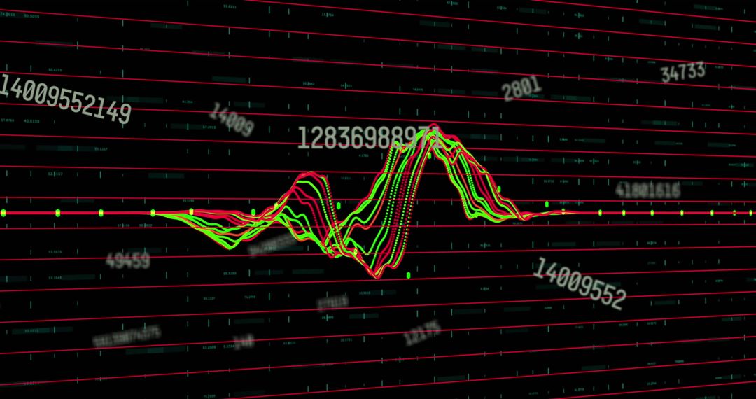 dynamic neon lines with data streams over digital grid - Free Images, Stock Photos and Pictures on Pikwizard.com