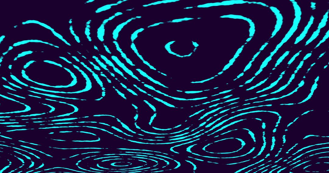 Mesmerizing Blue Line Patterns on Abstract Dark Background