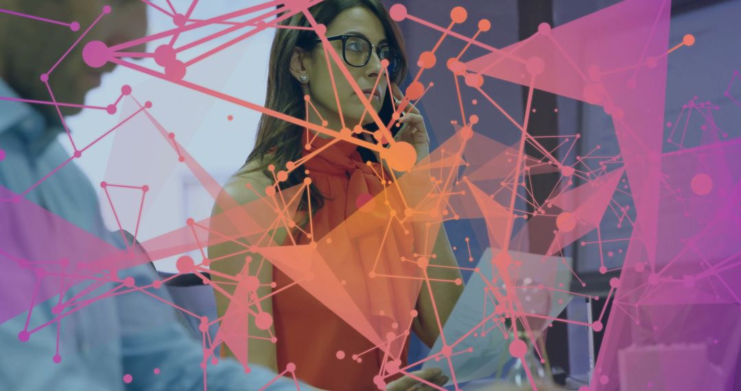 Digital Communication in Modern Workspace with Abstract Network Overlay