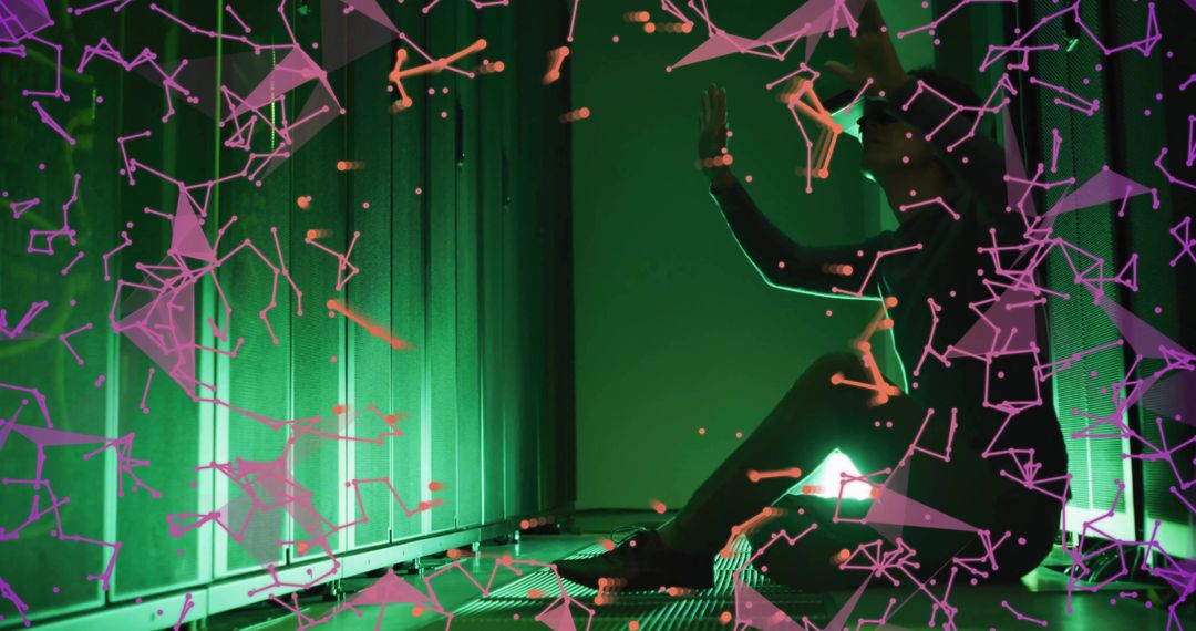 Futuristic Network Analysis in LED-Lit Server Hall