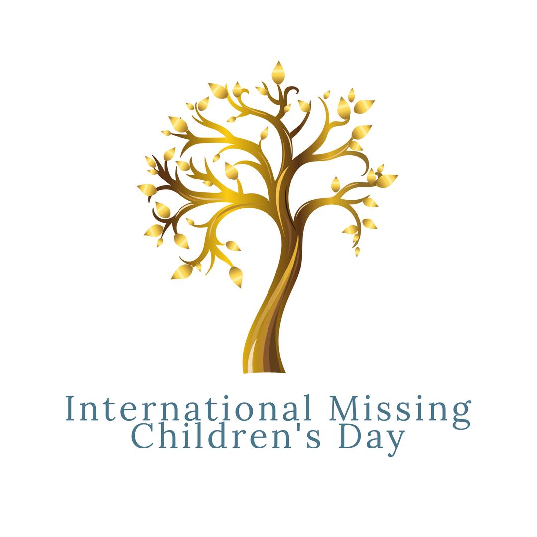 International Missing Children's Day Golden Tree Symbol