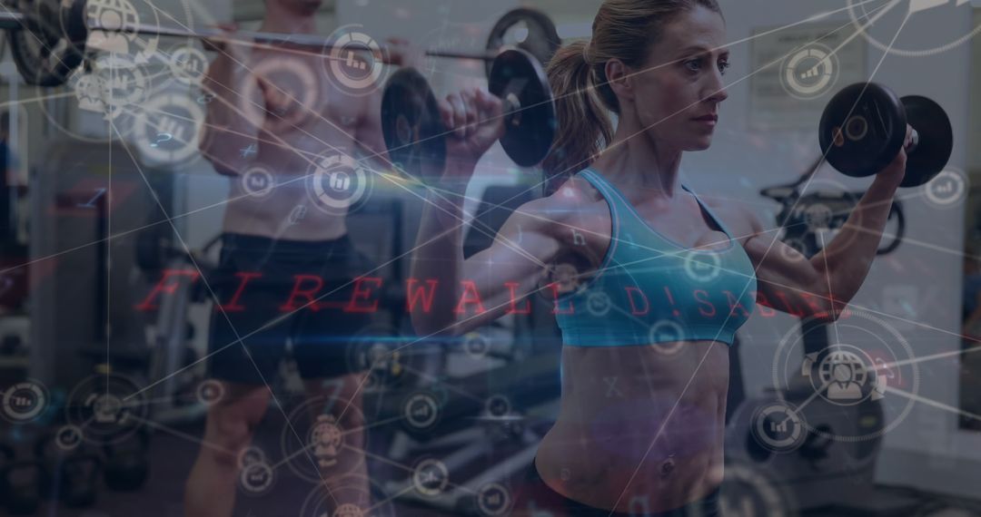 Cybersecurity Meets Fitness: Virtual Systems Integrating Sports Technology