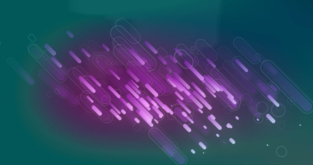 Dynamic Purple Lines on Dark Background for Abstract Motion Concept