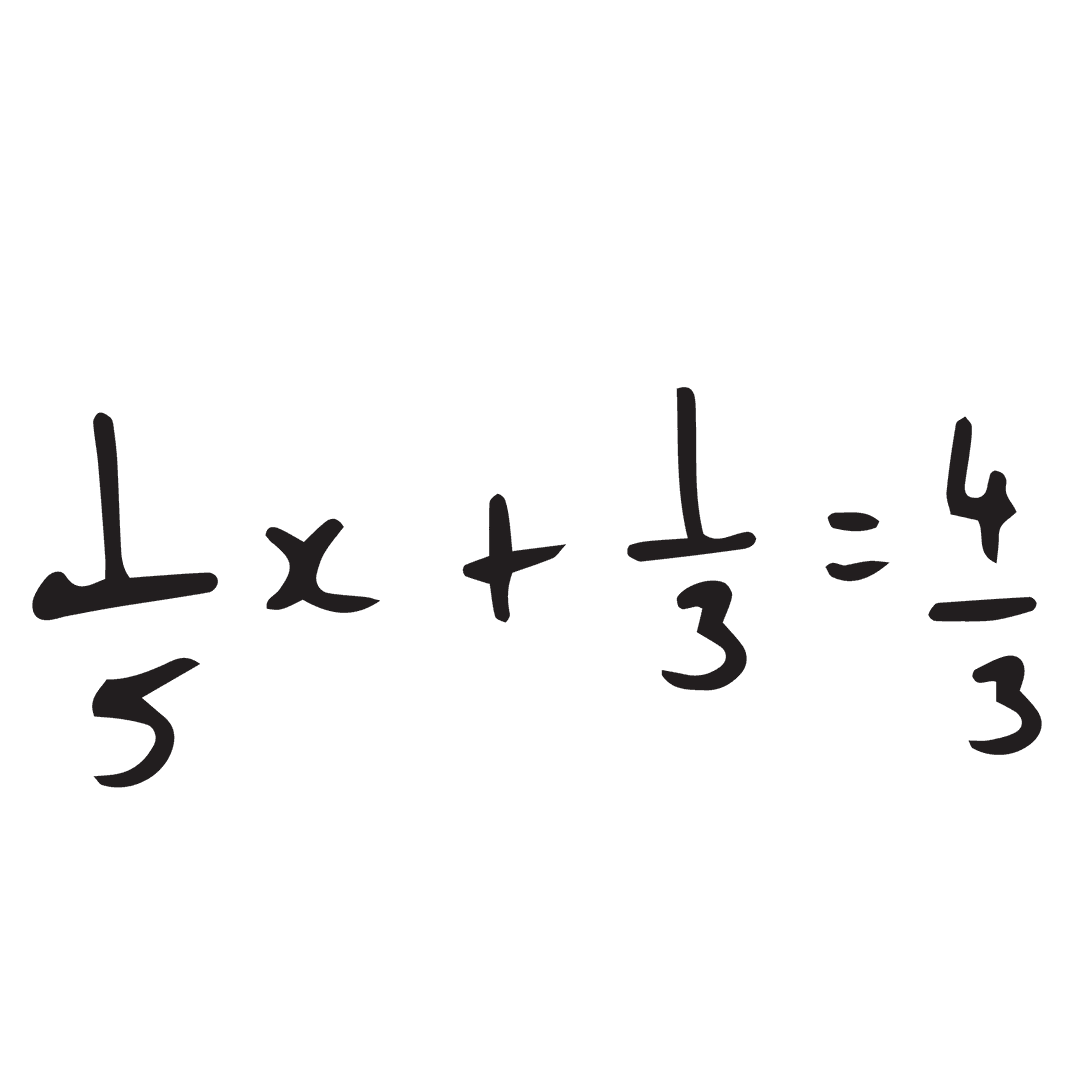 Transparent Mathematical Formula Illustration for Education