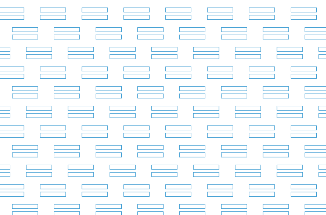 Blue Shapes Pattern on Transparent Background