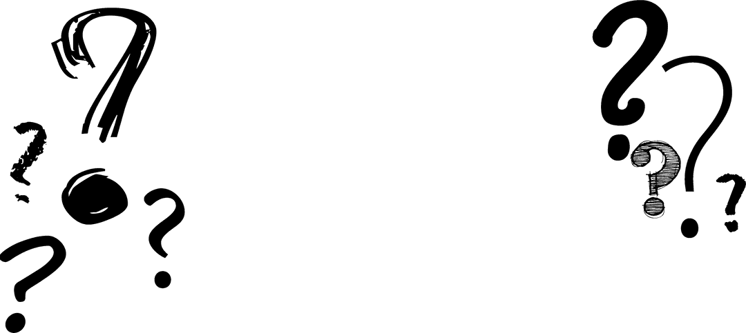 Transparent Vector Question Marks Illustration