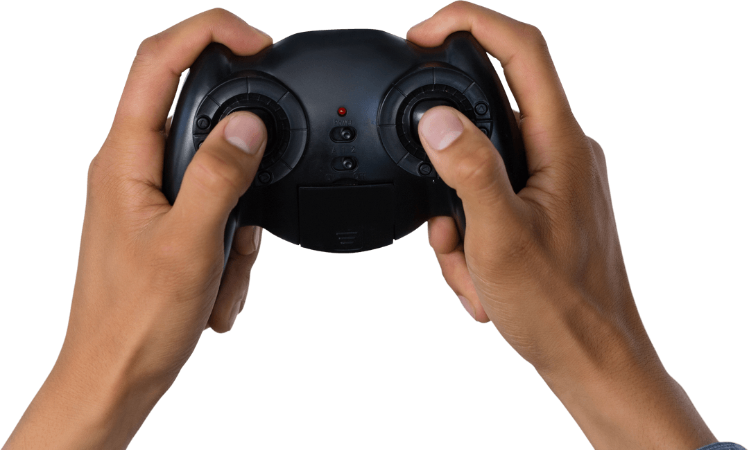 Hands Holding Transparent Video Game Controller for Gaming Fun - Download Free Stock Images Pikwizard.com