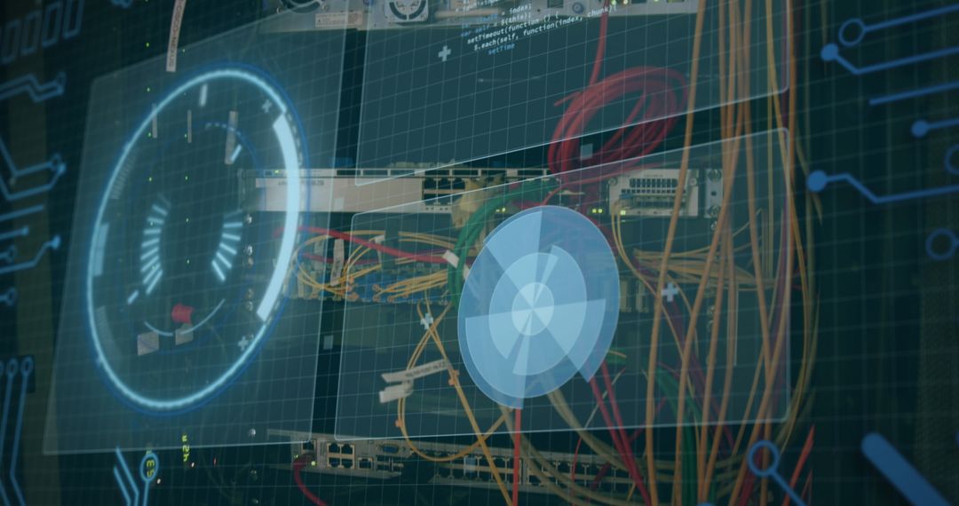 Data Processing Technology With Network Server Cables