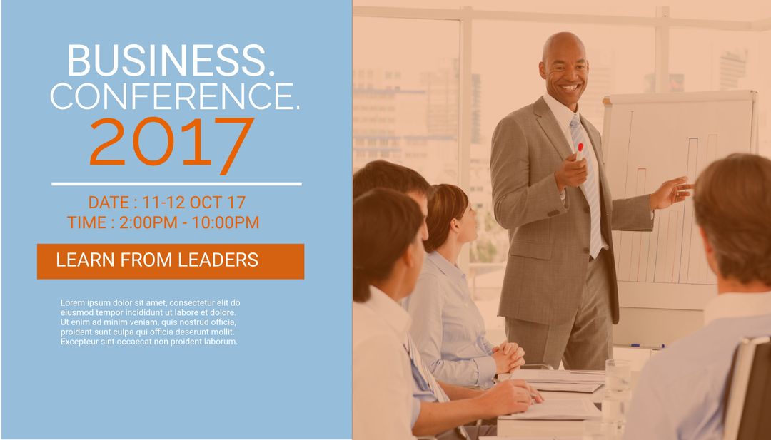 Dynamic Speaker Engages Audience at Business Conference