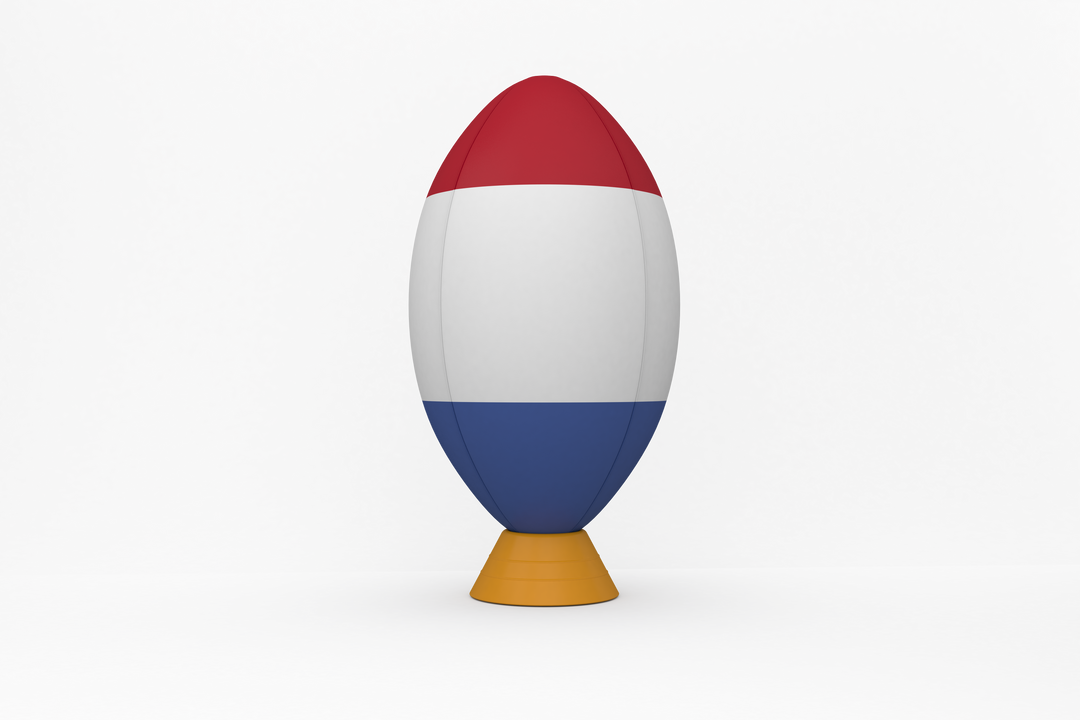 Transparent Rugby Ball With French Flag Design on White Background - Download Free Stock Images Pikwizard.com