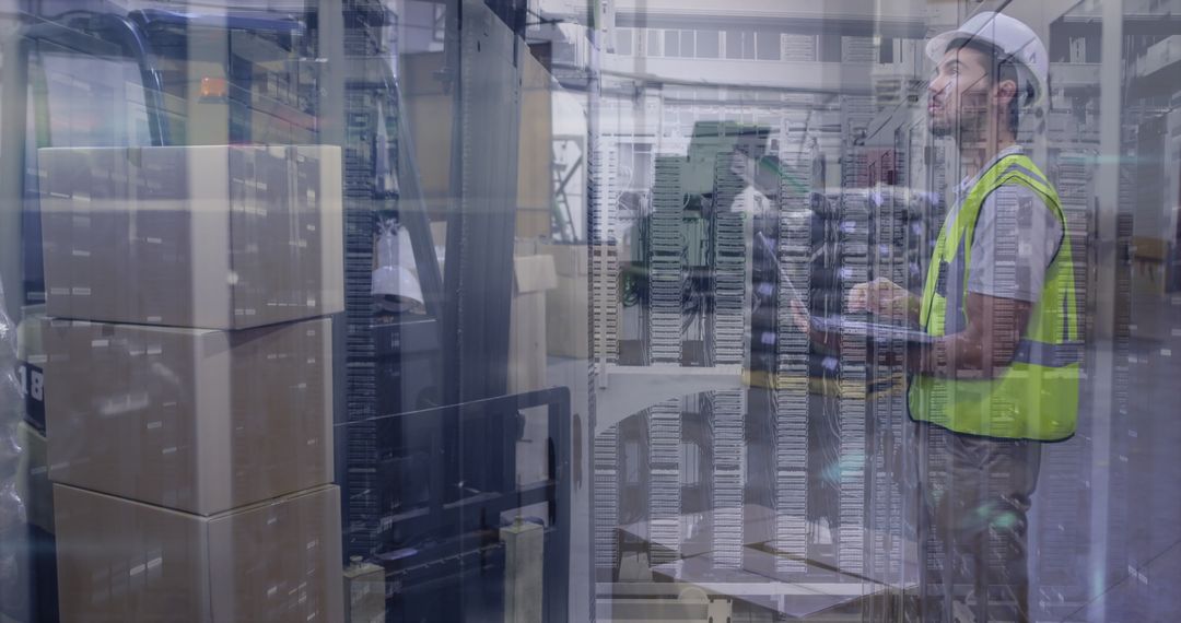 Warehouse Operations with Technology Overlay