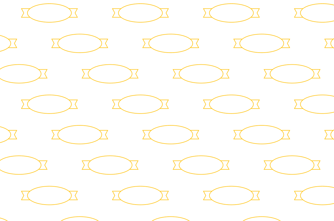 Yellow Repetitive Pattern on Transparent Background