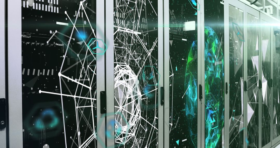 Global Networking in Advanced Data Center - Free Images, Stock Photos and Pictures on Pikwizard.com