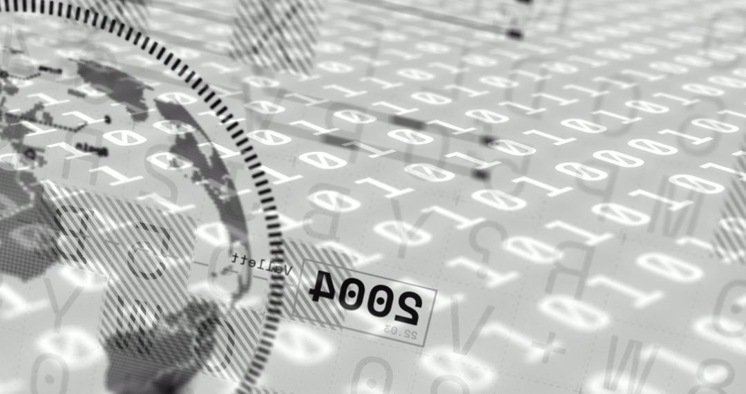 Global connectivity with digital binary code overlay