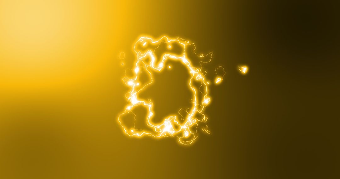 Dynamic Energy Flow with Glowing Electrical Current