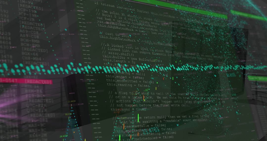Digital Data Processing with Code and Dynamic Graphs Background - Free Images, Stock Photos and Pictures on Pikwizard.com