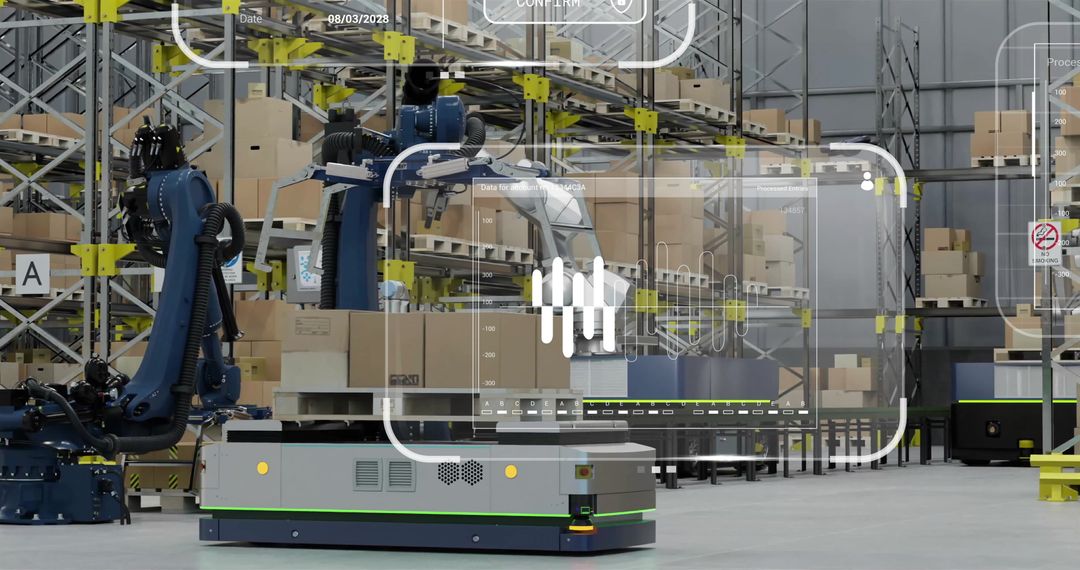 Automated Warehouse with Digital Interfaces