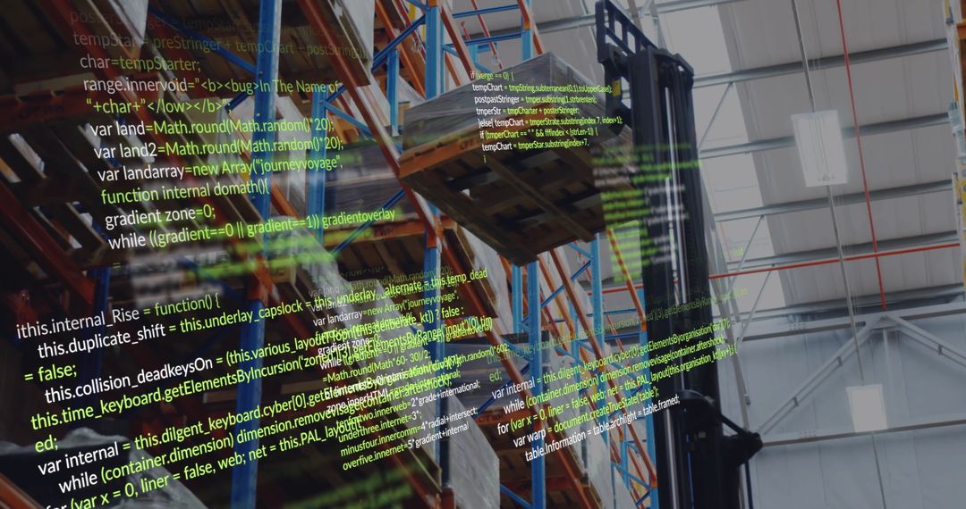 Warehouse Digital Interface with Data Analytics Technology