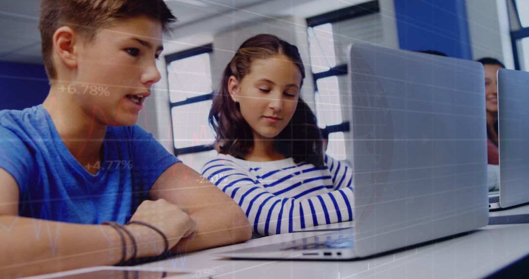 Innovative Classroom Learning Concept with Financial Data Overlay