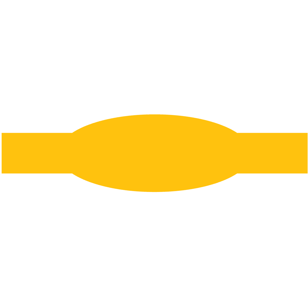 Yellow Label Banner with Transparent Background Suitable for Design